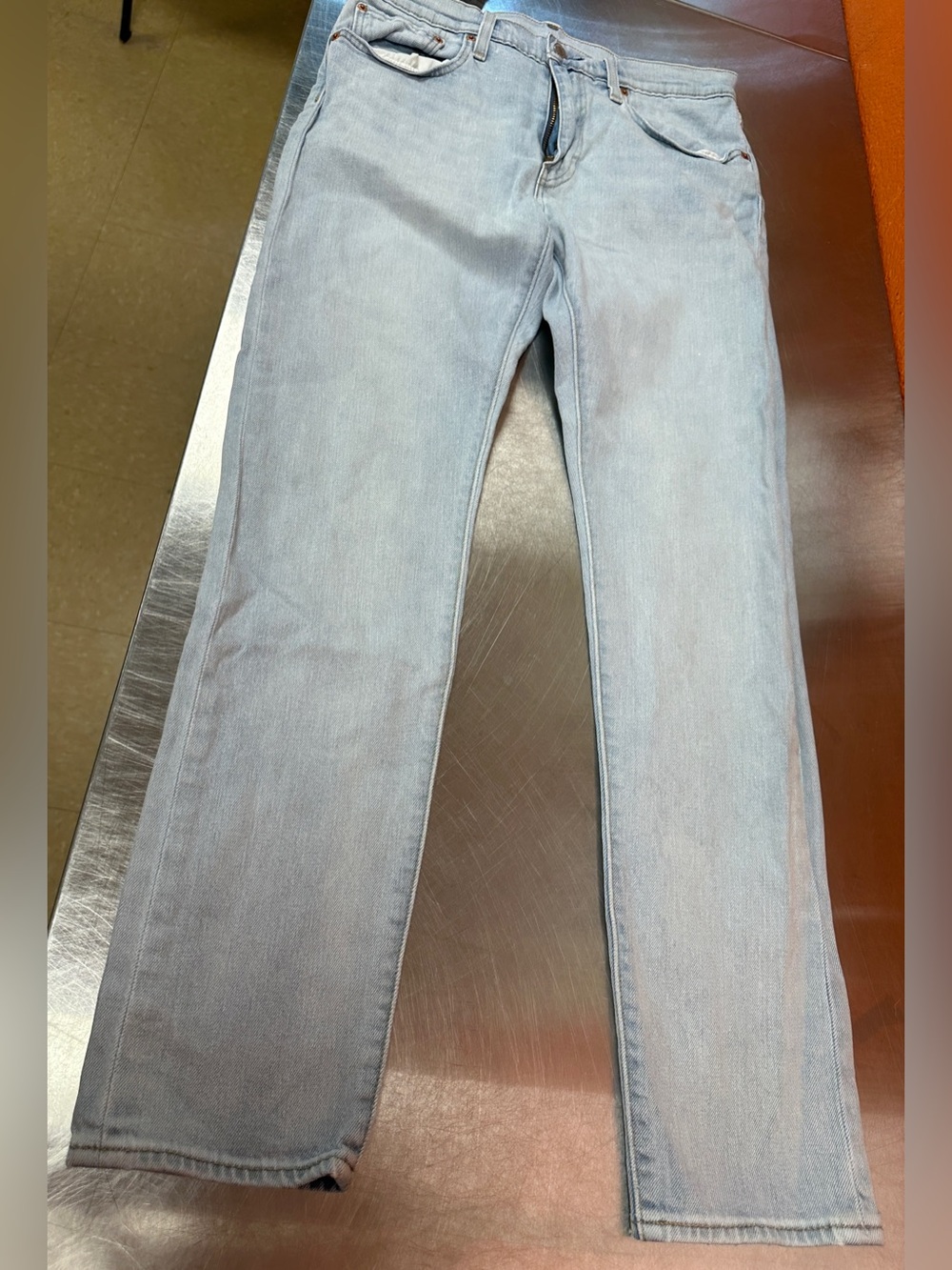 Levi’s Premium 512 Slim Taper Jeans Men’s 32x32 Light Wash Denim Rare Sample